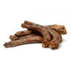 Cuellos de pavo deshidratados 250 g para perros, snack natural y saludable.