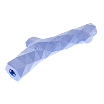 Juguete para perros Poly Stick de TPR con aroma a lavanda, 22 cm, color azul